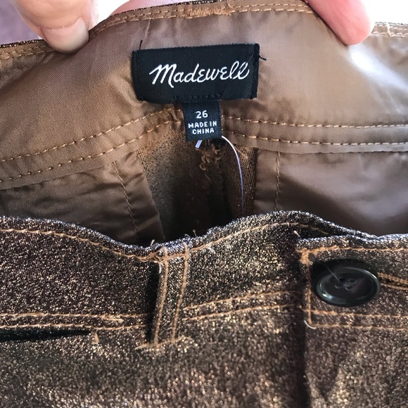 NWT Madewell High Rise Emmett Wide Leg Crop Pants - Picture 7 of 8